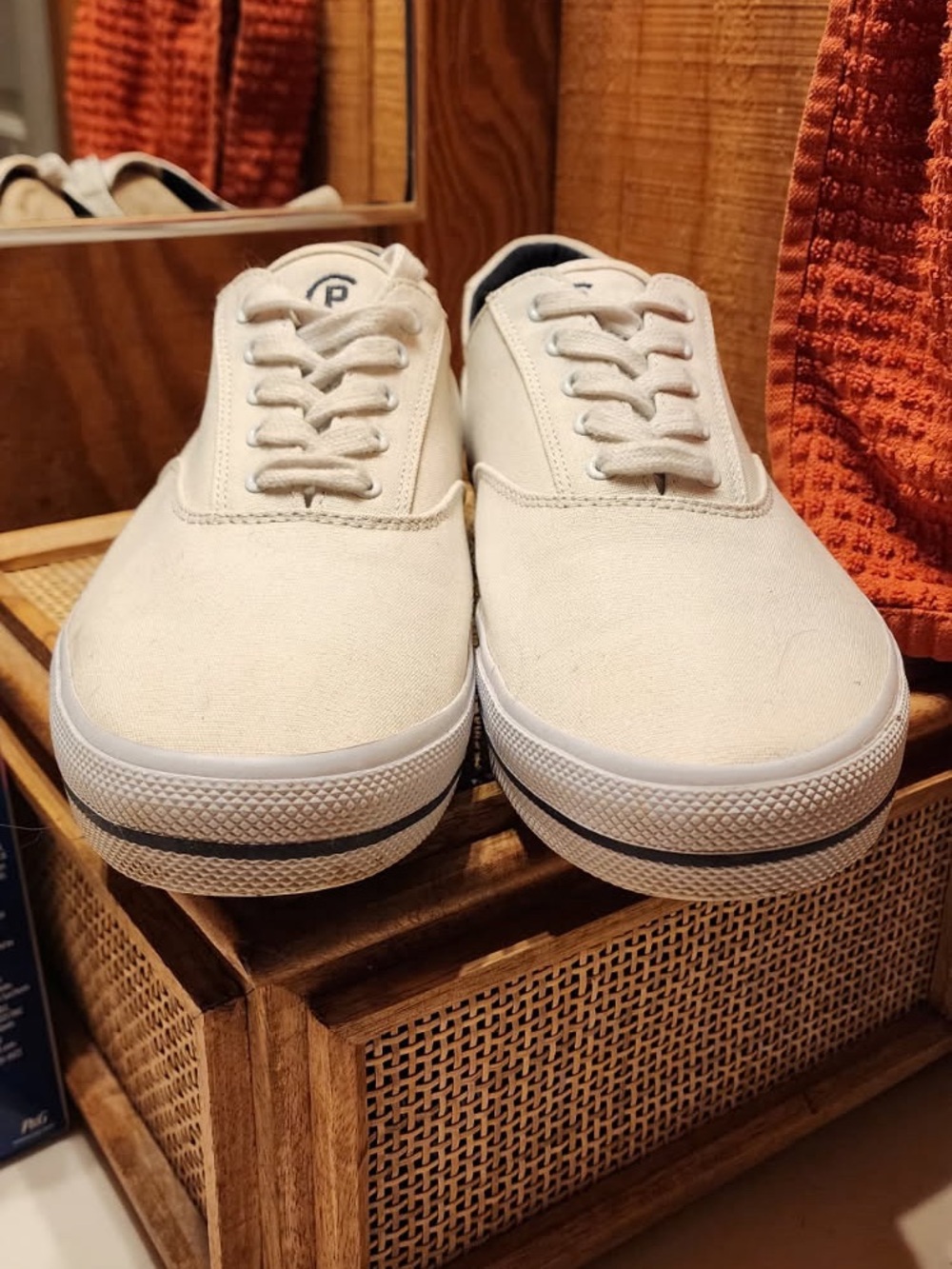Men’s Ralph Lauren canvas shoes
